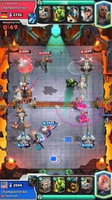 Champion Strike Hero Clash android App screenshot 0